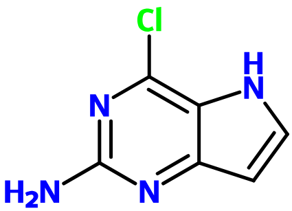 (image for) MC085516 2-Amino-4-chloro-5H-pyrrolo[3,2-d]pyrimidine